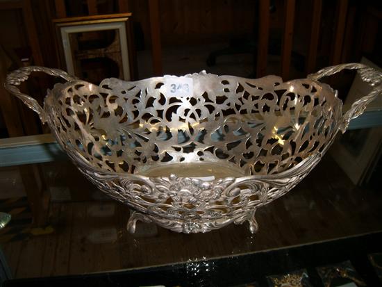 Dutch silver basket